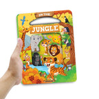 Dreamland Publications Die Cut Window Board Book - In the Jungle | Grocsy