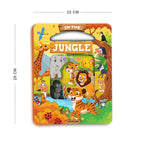 Dreamland Publications Die Cut Window Board Book - In the Jungle | Grocsy