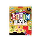 Dreamland Publications Brain Train Activity Book for Kids Age 3+ - With Colouring Pages, Mazes, Puzzles and Word searches Activities | Grocsy