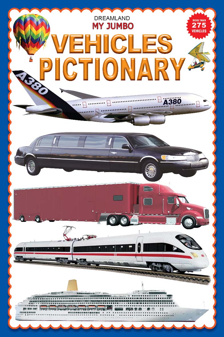 Dreamland My Jumbo Vehicles Pictionary | Grocsy
