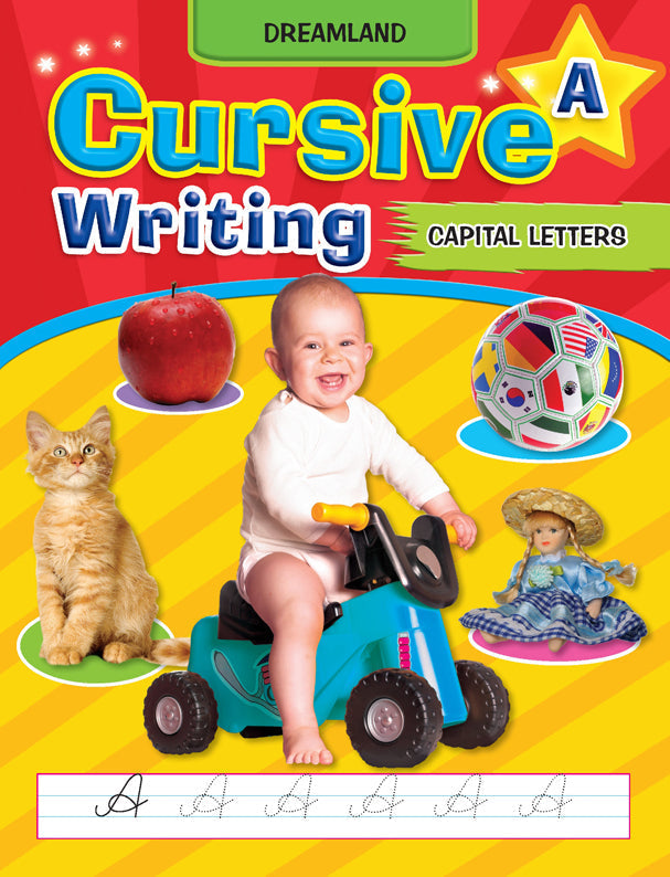 Dreamland Cursive Writing Book (Capital Letters) Part A | Grocsy