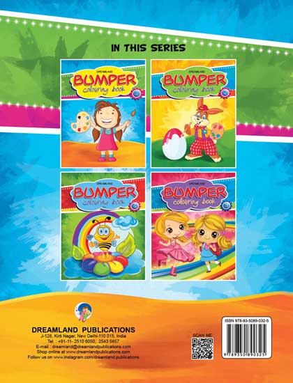 Dreamland Bumper Colouring Book - 1 | Grocsy