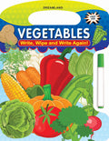 Dreamland Write and Wipe Book - Vegetables | Grocsy