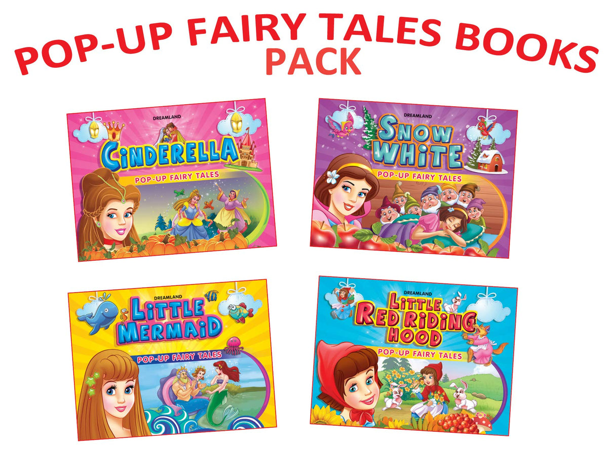 Dreamland Pop Up Fairy Tales Pack-1 (4 titles) | Grocsy