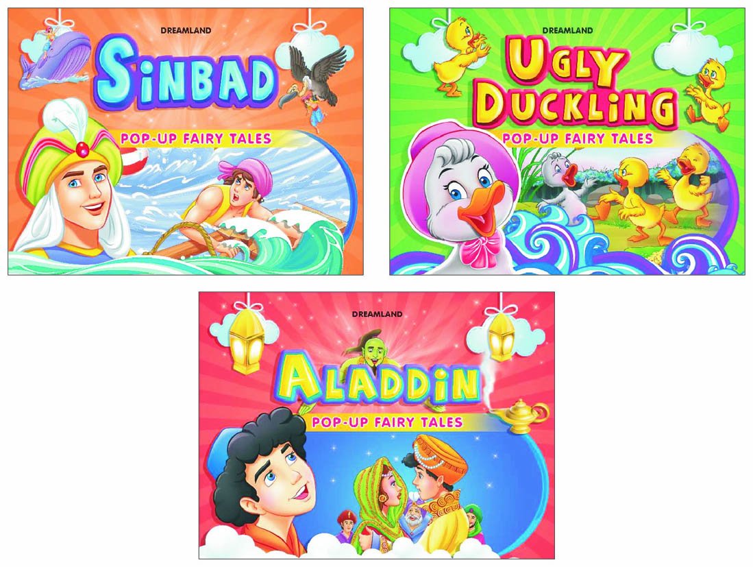 Dreamland Pop Up Fairy Tales Pack-2 (3 titles) | Grocsy