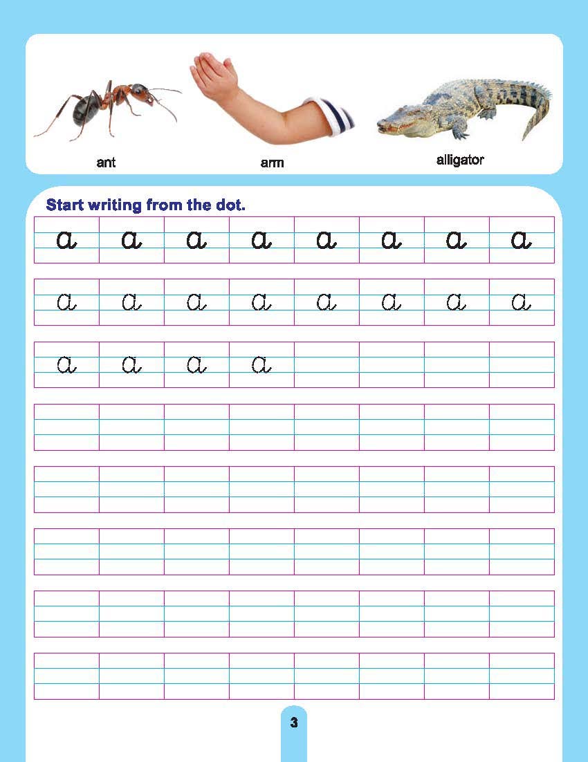 Dreamland Publications Pattern Writing Book (Pack - 1) | Grocsy
