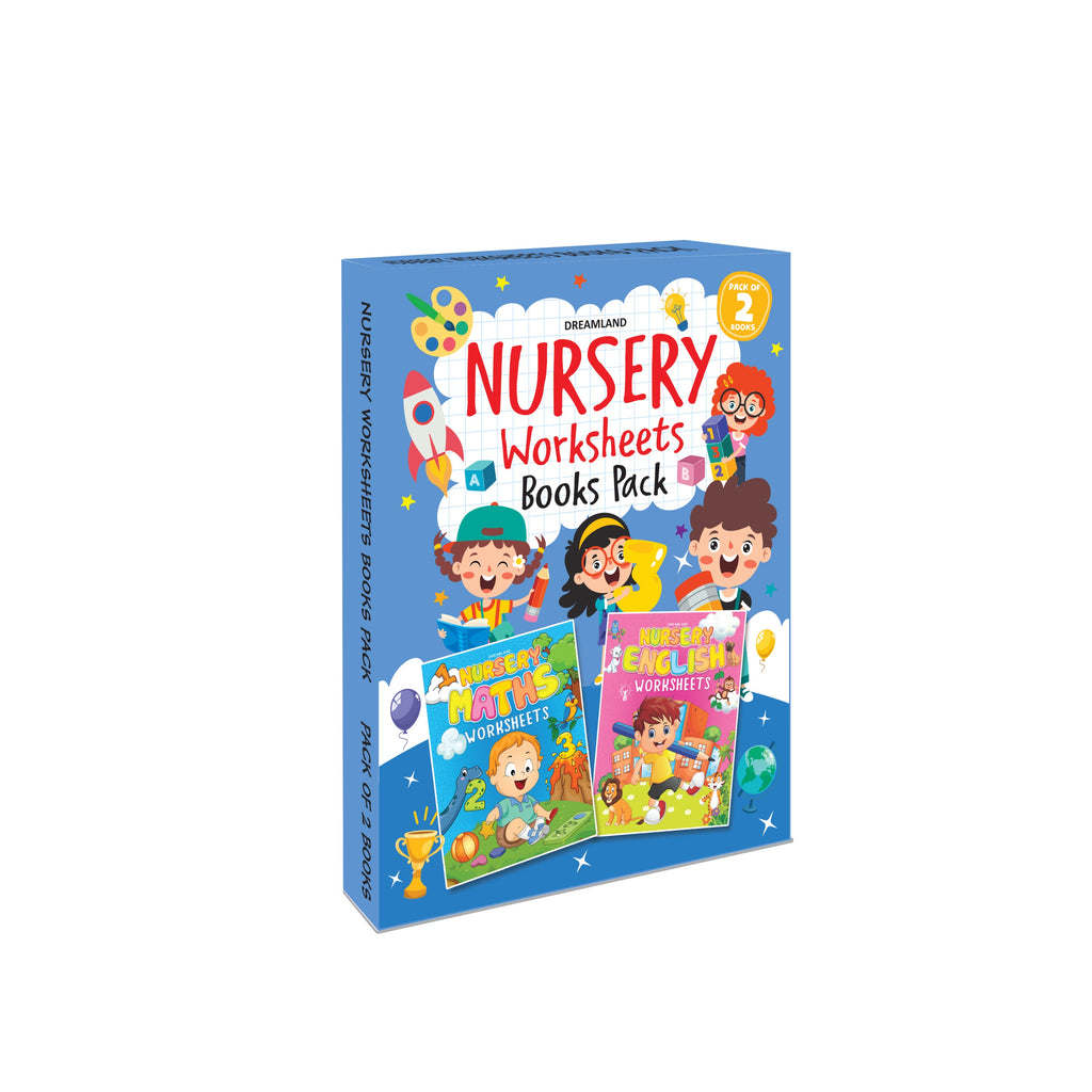 Dreamland Nursery Worksheets (A set of 2 Books) | Grocsy