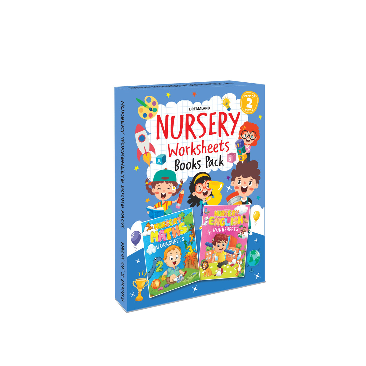 Dreamland Nursery Worksheets (A set of 2 Books) | Grocsy