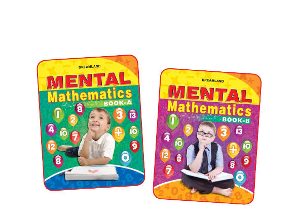 Dreamland Mental Mathematics ( Set -1 ,Book A-B) | Grocsy