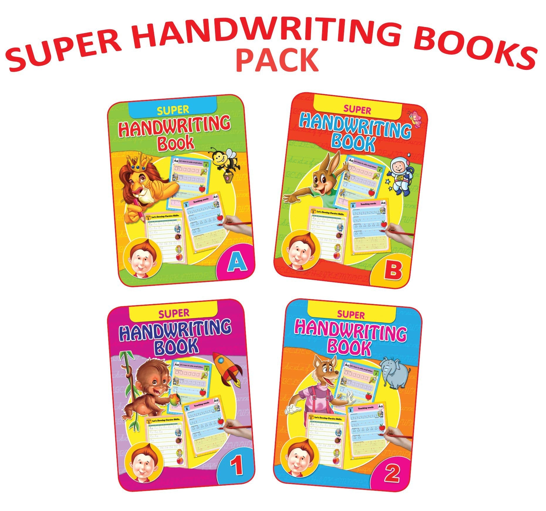 Dreamland Super Handwriting Books pack 1(4 Titles) | Grocsy