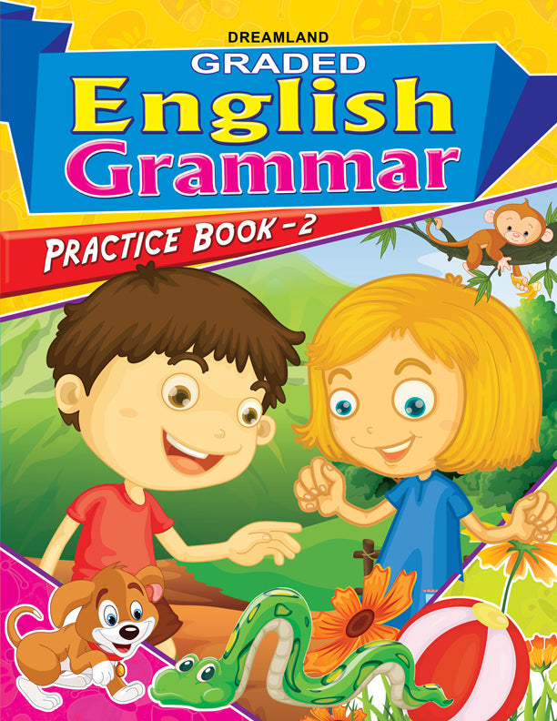 Dreamland Graded English Grammar Practice Book - 2 | Grocsy