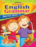Dreamland Graded English Grammar Practice Book - 4 | Grocsy