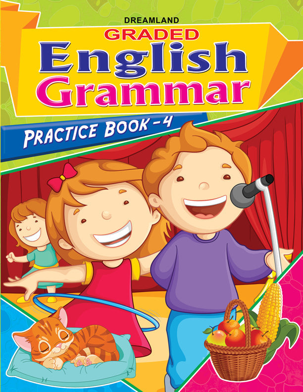 Dreamland Graded English Grammar Practice Book - 4 | Grocsy