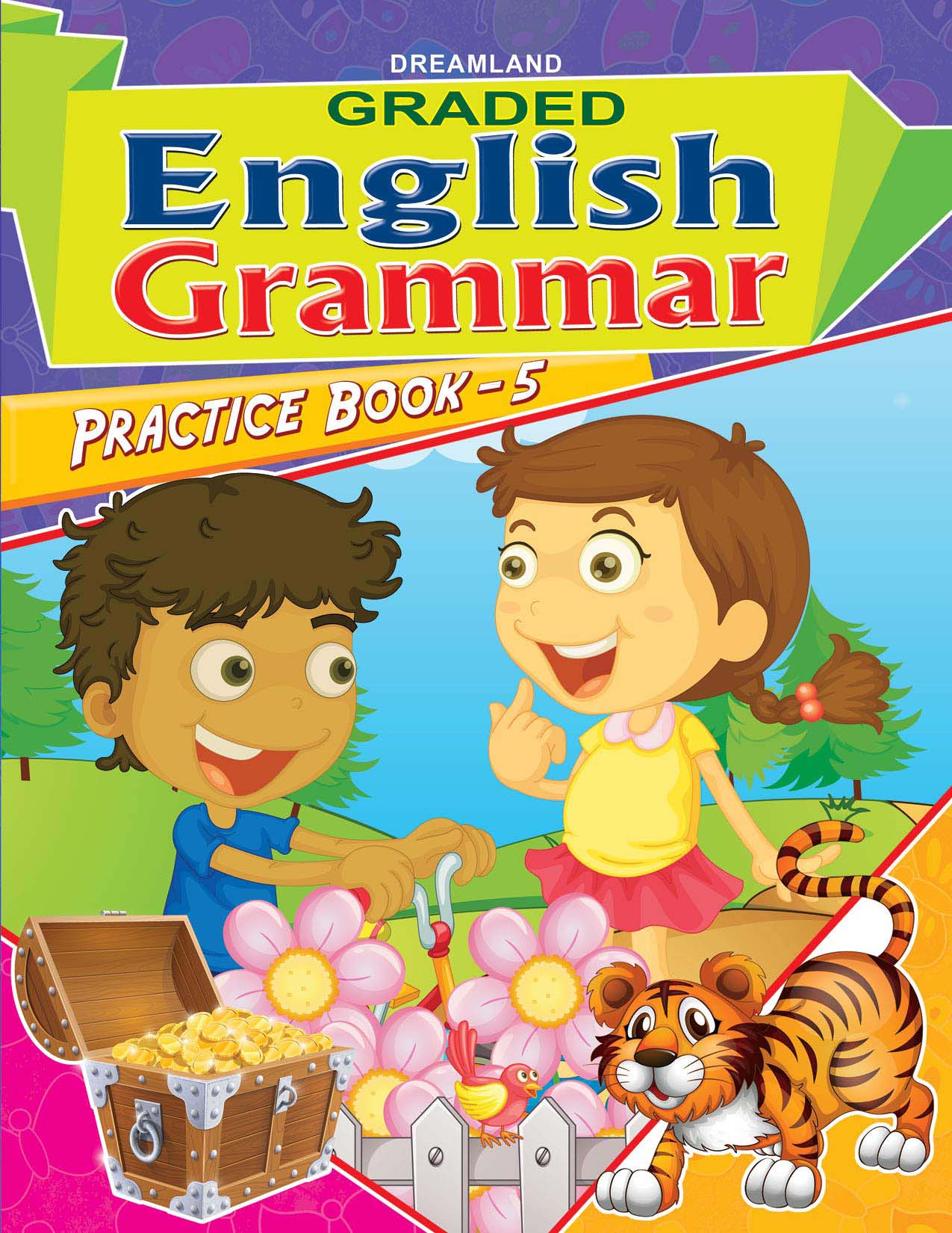 Dreamland Graded English Grammar Practice Book - 5 | Grocsy