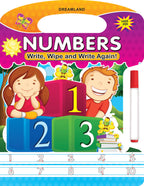 Dreamland Write and Wipe Book - Numbers | Grocsy