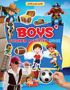 Dreamland Sticker Activity Book - Boys | Grocsy
