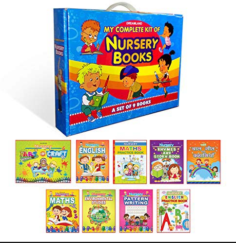 Dreamland My Complete Kit of Nursery Books- A Set of 9 Books | Grocsy
