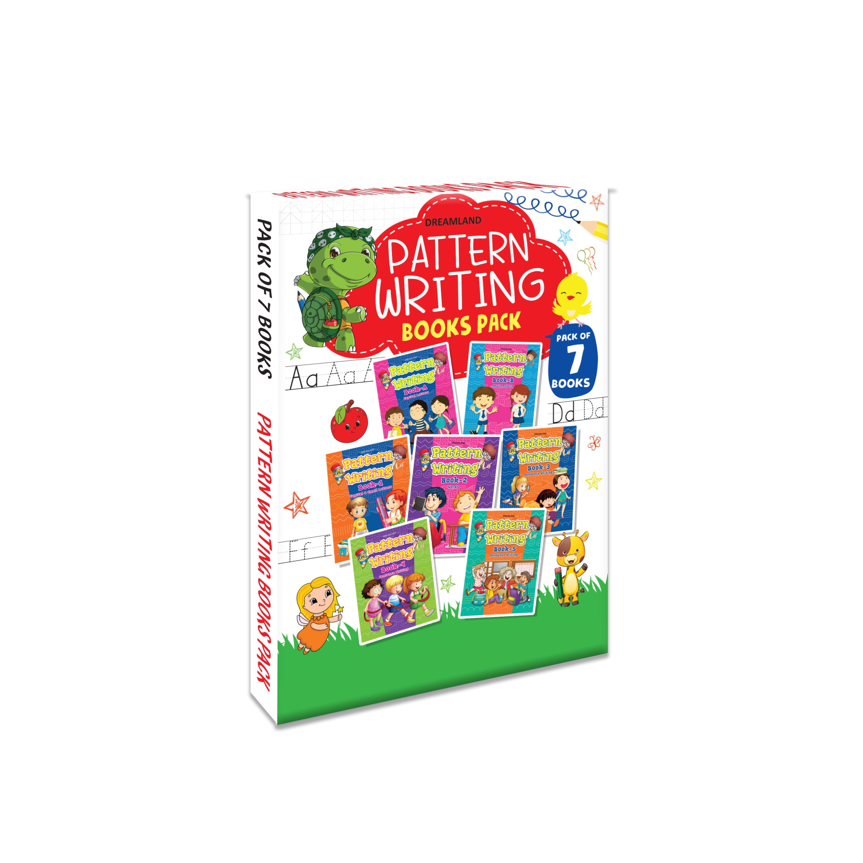 Dreamland Pattern Writing Books- Pack (7 Titles) | Grocsy