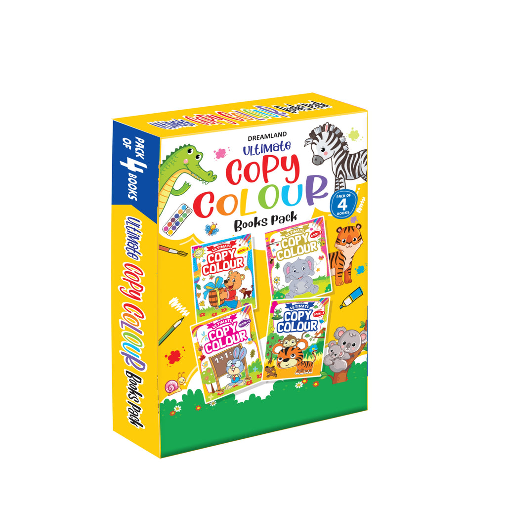 Dreamland Ultimate Copy Colour Books - (4 Titles) | Grocsy