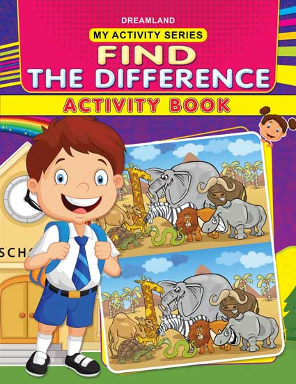 Dreamland My Activity- Find the Difference Activity Book | Grocsy
