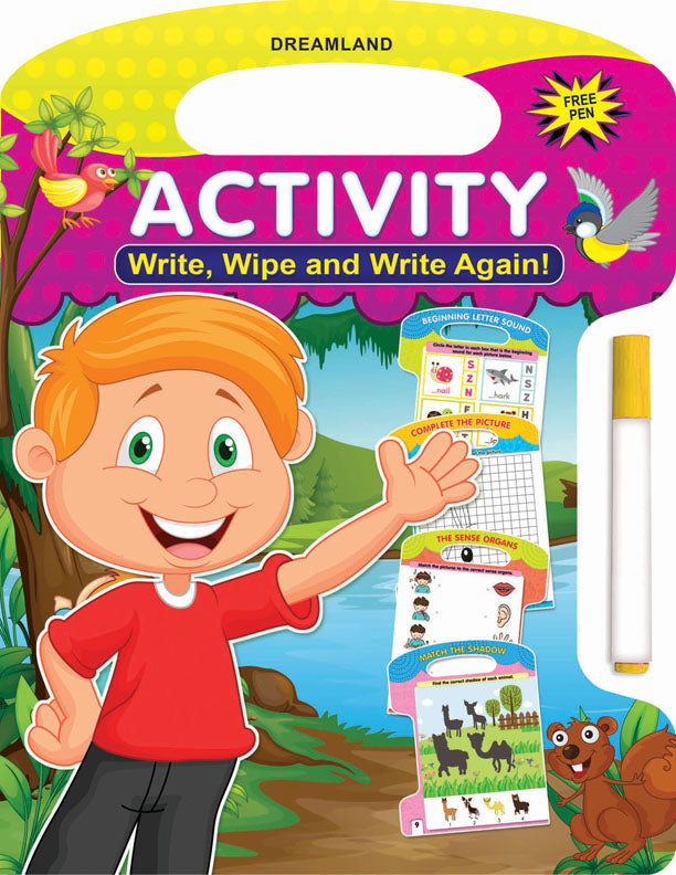 Dreamland Write and Wipe Book - Activity | Grocsy