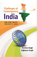 Challenges of Contemporary India : Polity • Justice • Education • Empowerment and • Judiciary - Gyan Books | Grocsy