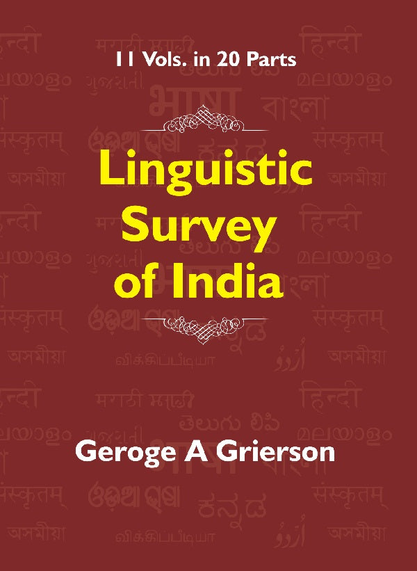 Linguistic Survey of India (Introductory) Vol 1 Part 1 - Gyan Books | Grocsy