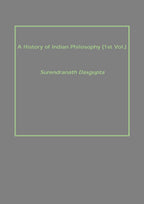 A History of Indian Philosophy Vol. 1st - Gyan Books | Grocsy