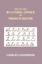 Key to the Bi-Literal Cipher of Francis Bacon - Gyan Books | Grocsy