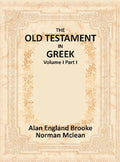 The Old Testament in Greek Vol. I Part I - Gyan Books | Grocsy