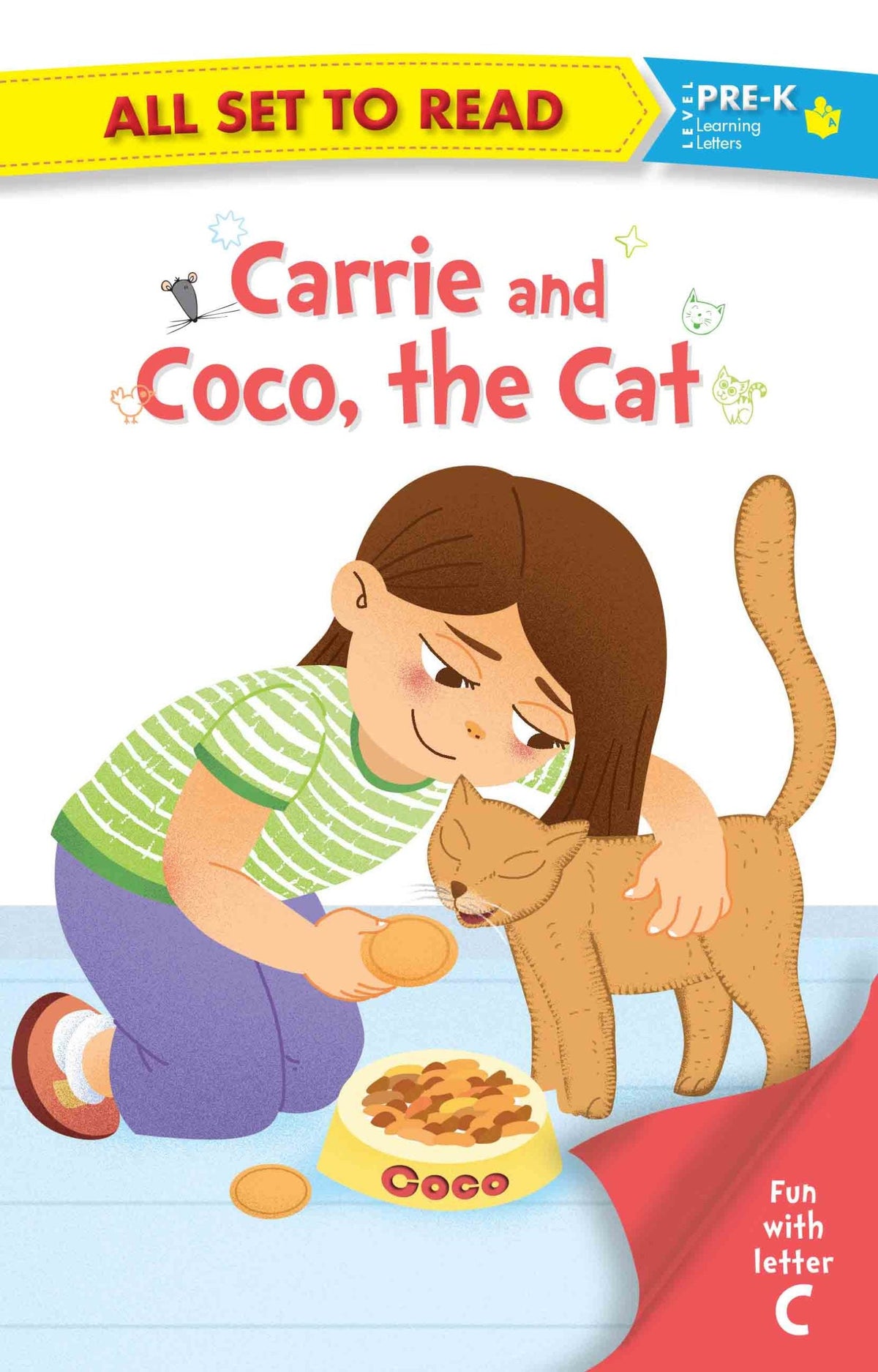 All set to Read fun with Letter C Carrie and Coco the Cat - Om Books | Grocsy