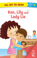 All set to Read fun with Letter K L Ken Lily and Lady Lia - Om Books | Grocsy