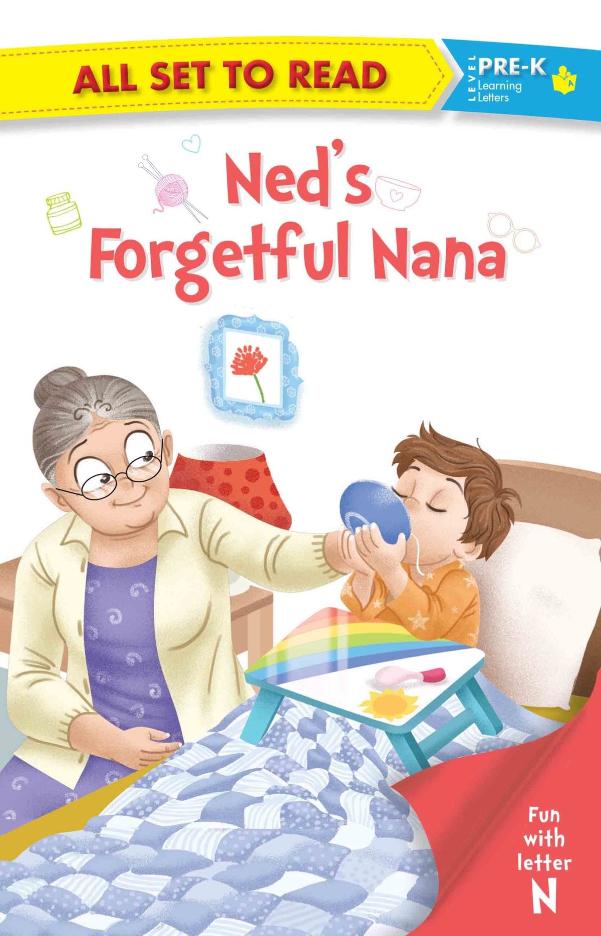 All set to Read fun with Letter N Neds Forgetful Nana - Om Books | Grocsy