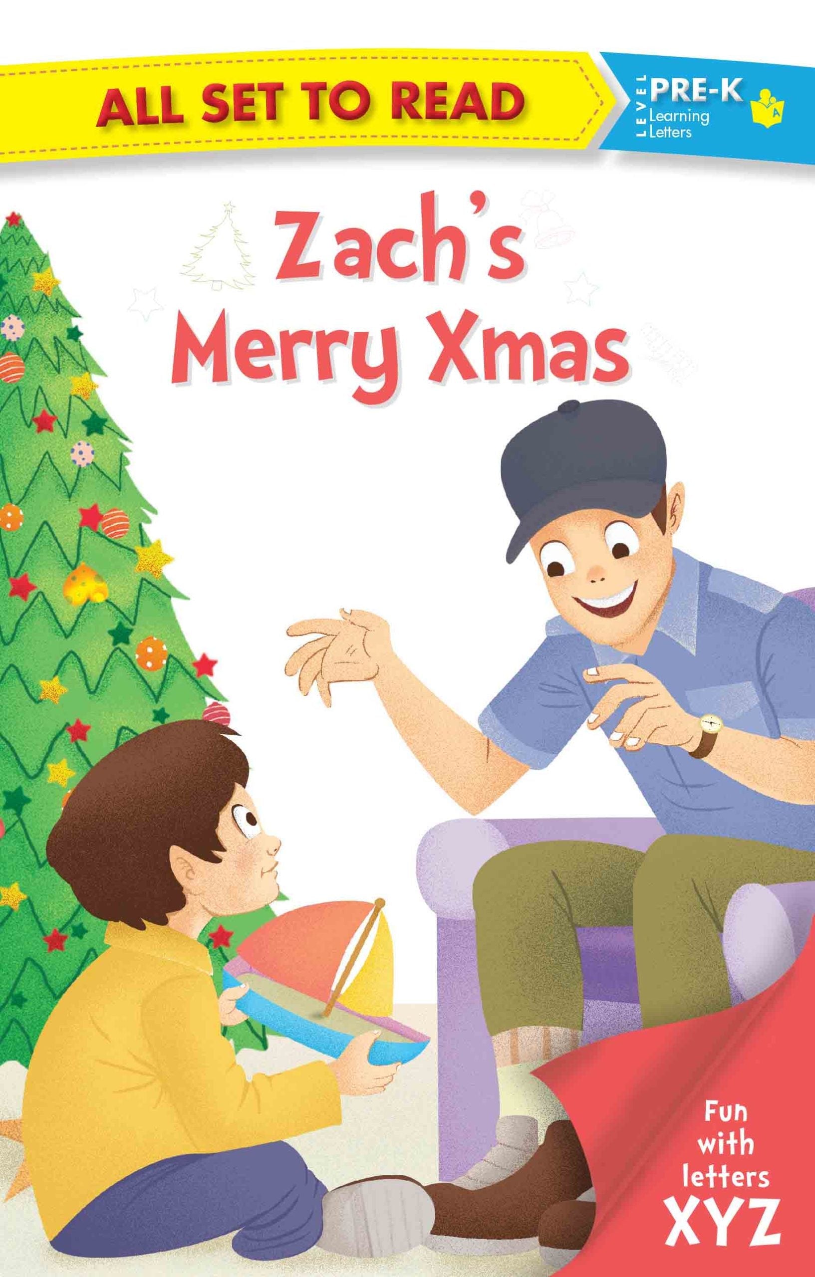 All set to Read fun with Letter XYZ Zachs Merry Xmas - Om Books | Grocsy