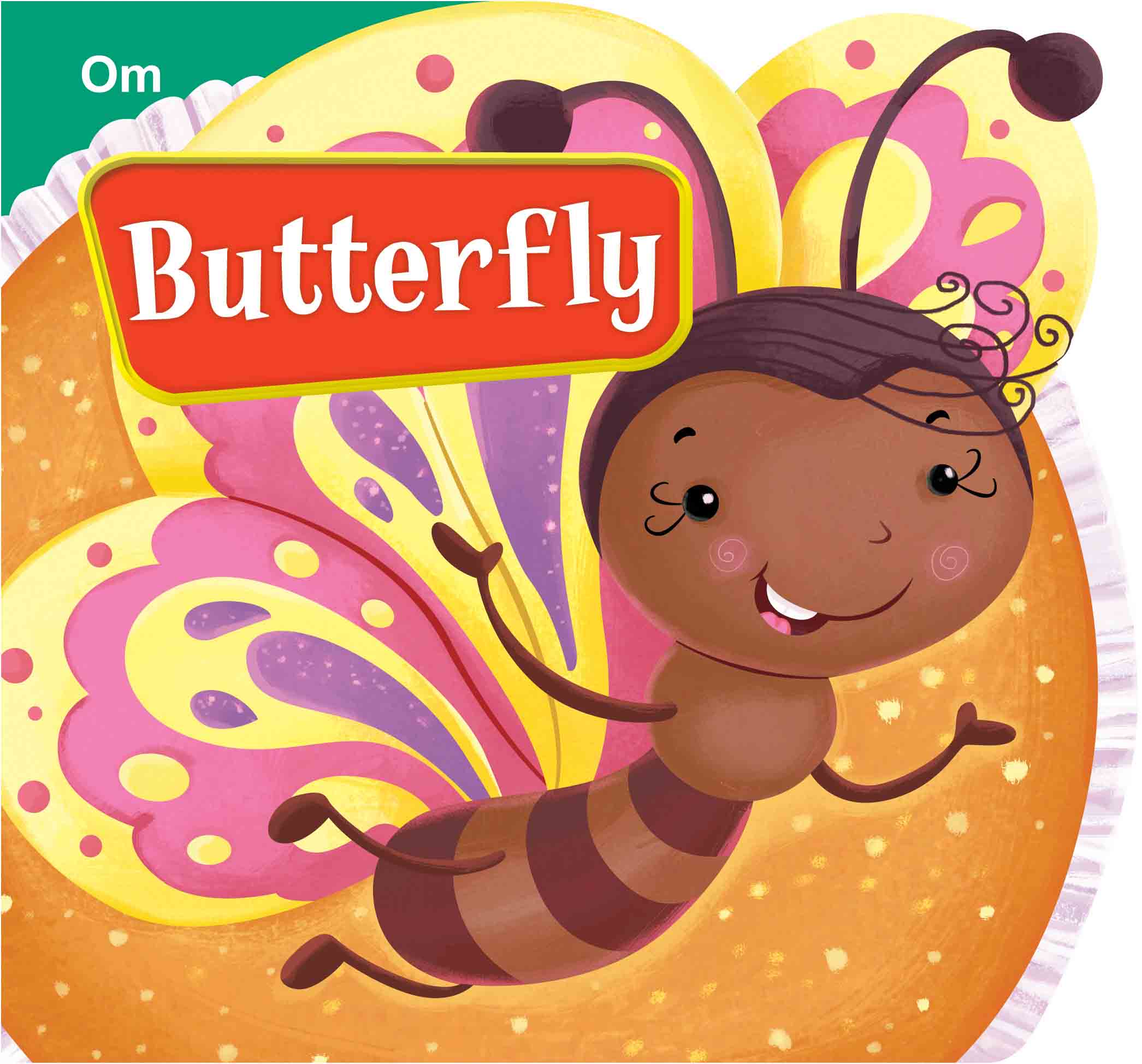 Butterfly : Cutout Board Book - Om Books | Grocsy
