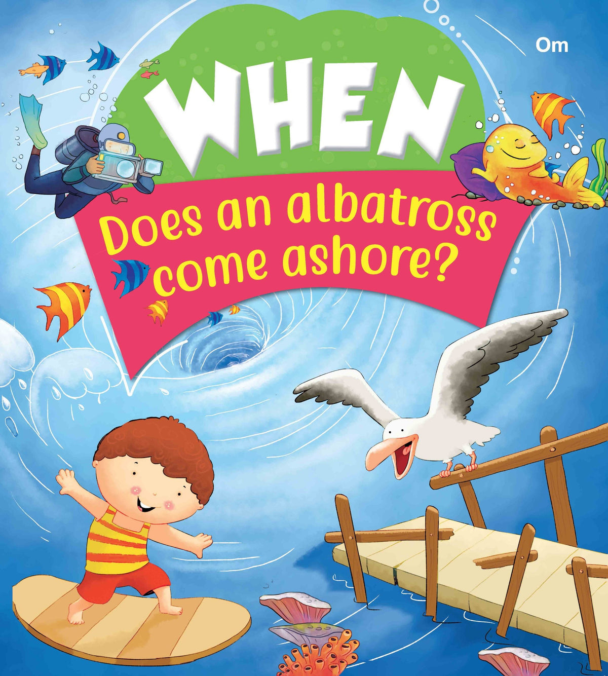 When Does an alboatross come ashore - Om Books | Grocsy