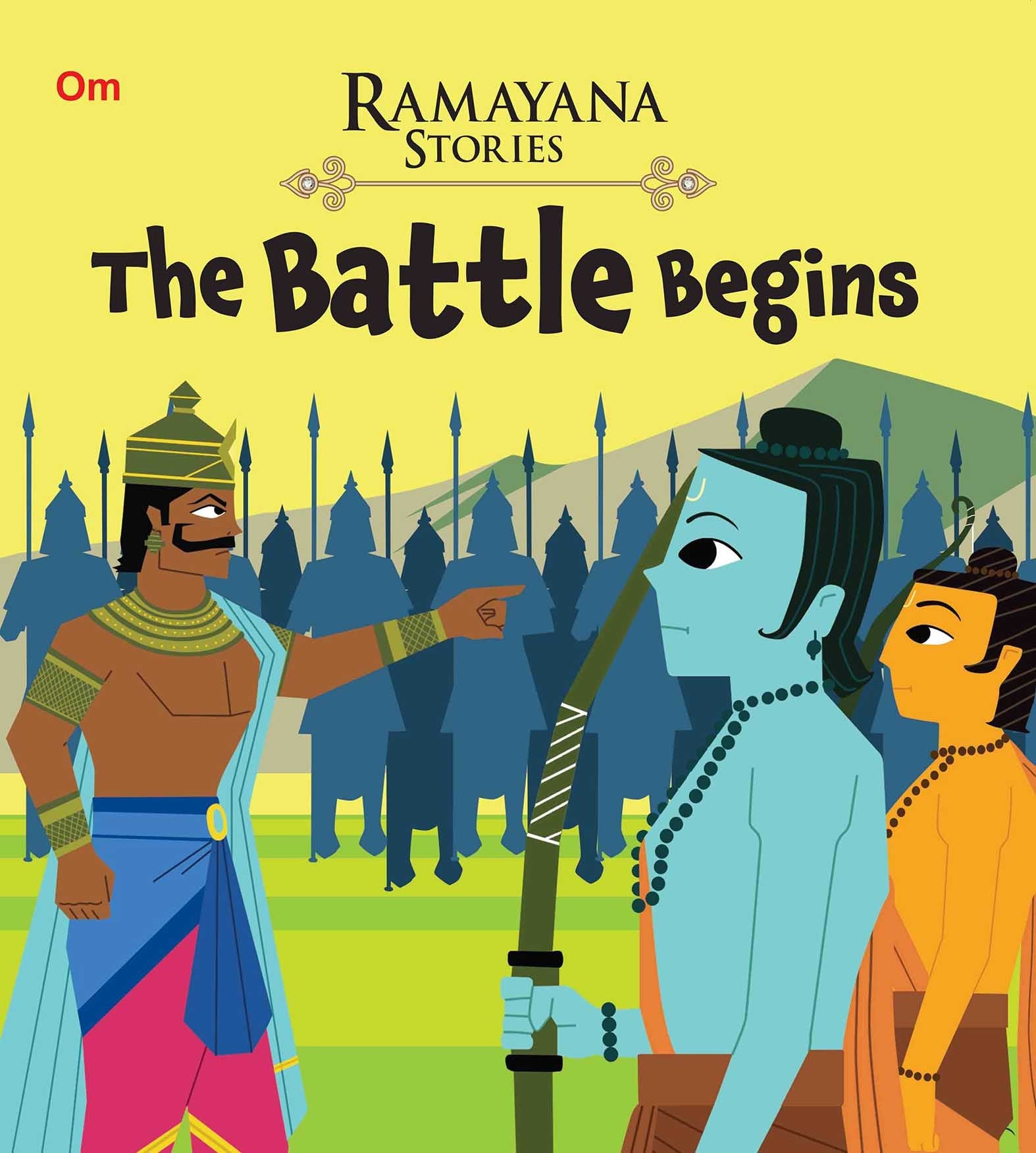 The Battle Begins : Ramayana Stories - Om Books | Grocsy