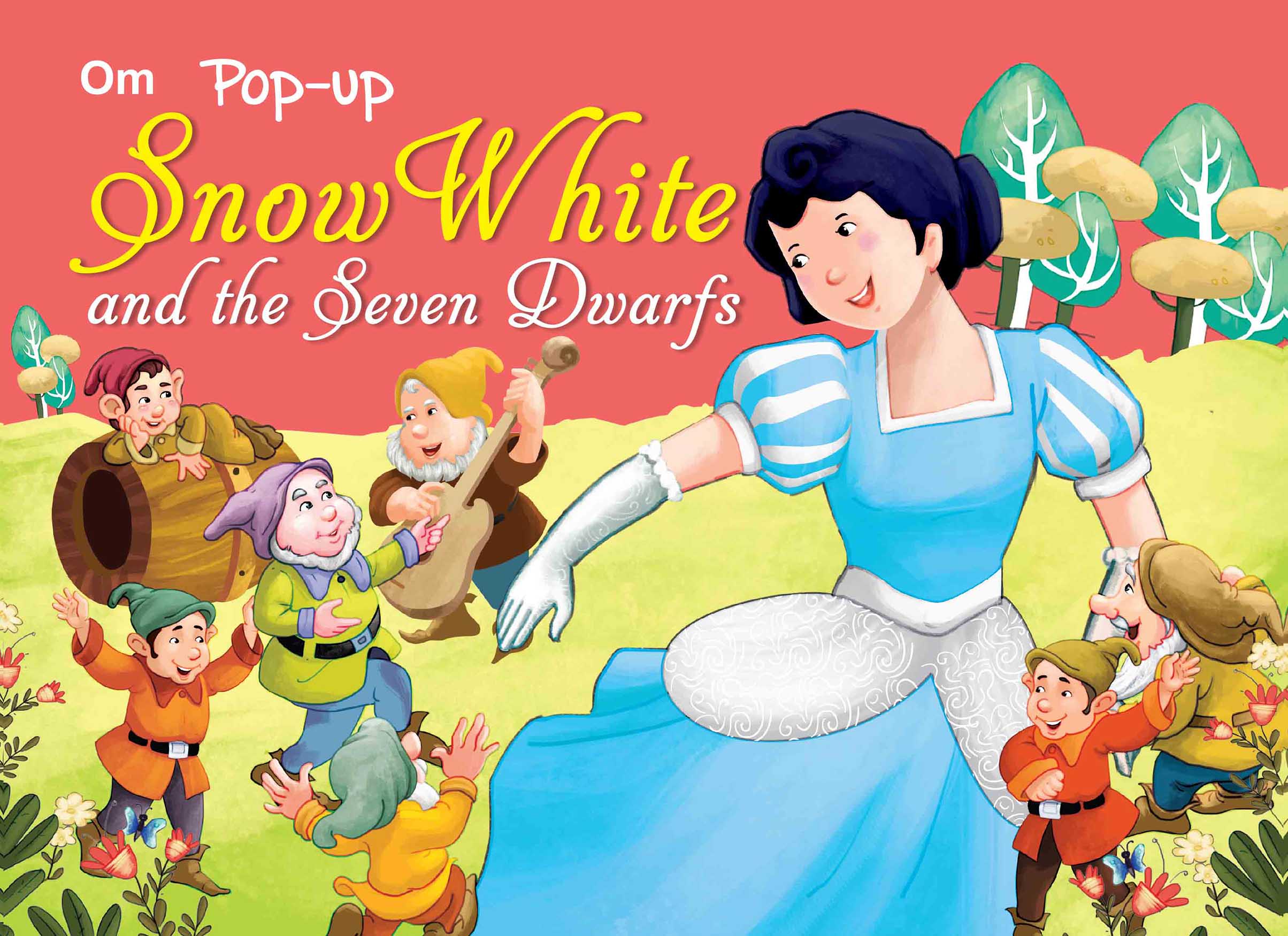 Pop-up Snow White and the Seven Dwarfs - Om Books | Grocsy