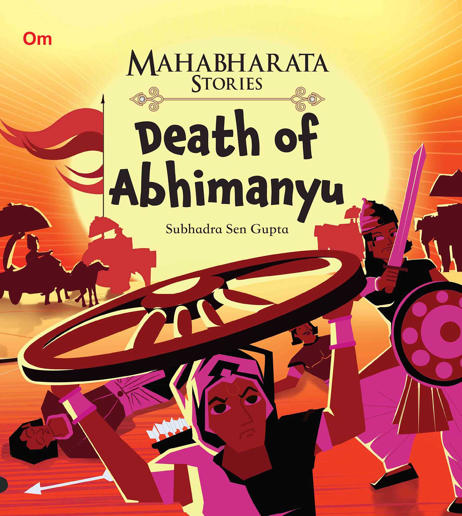 Death of Abhimanyu : Mahabharata Stories - Om Books | Grocsy