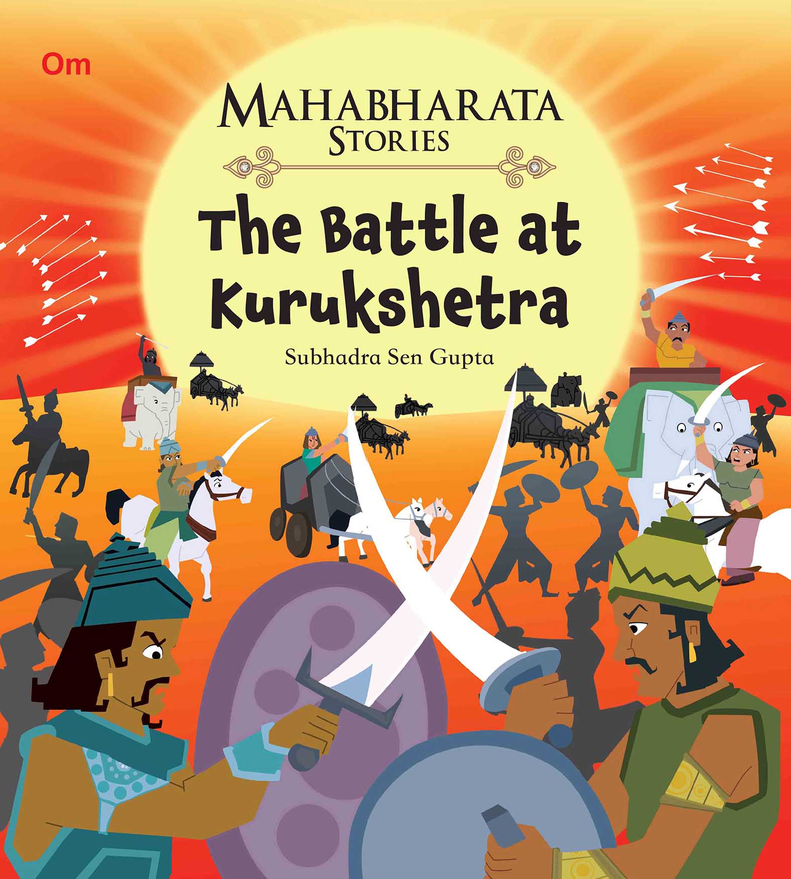 The Battle at Kurukshetra : Mahabharata Stories - Om Books | Grocsy