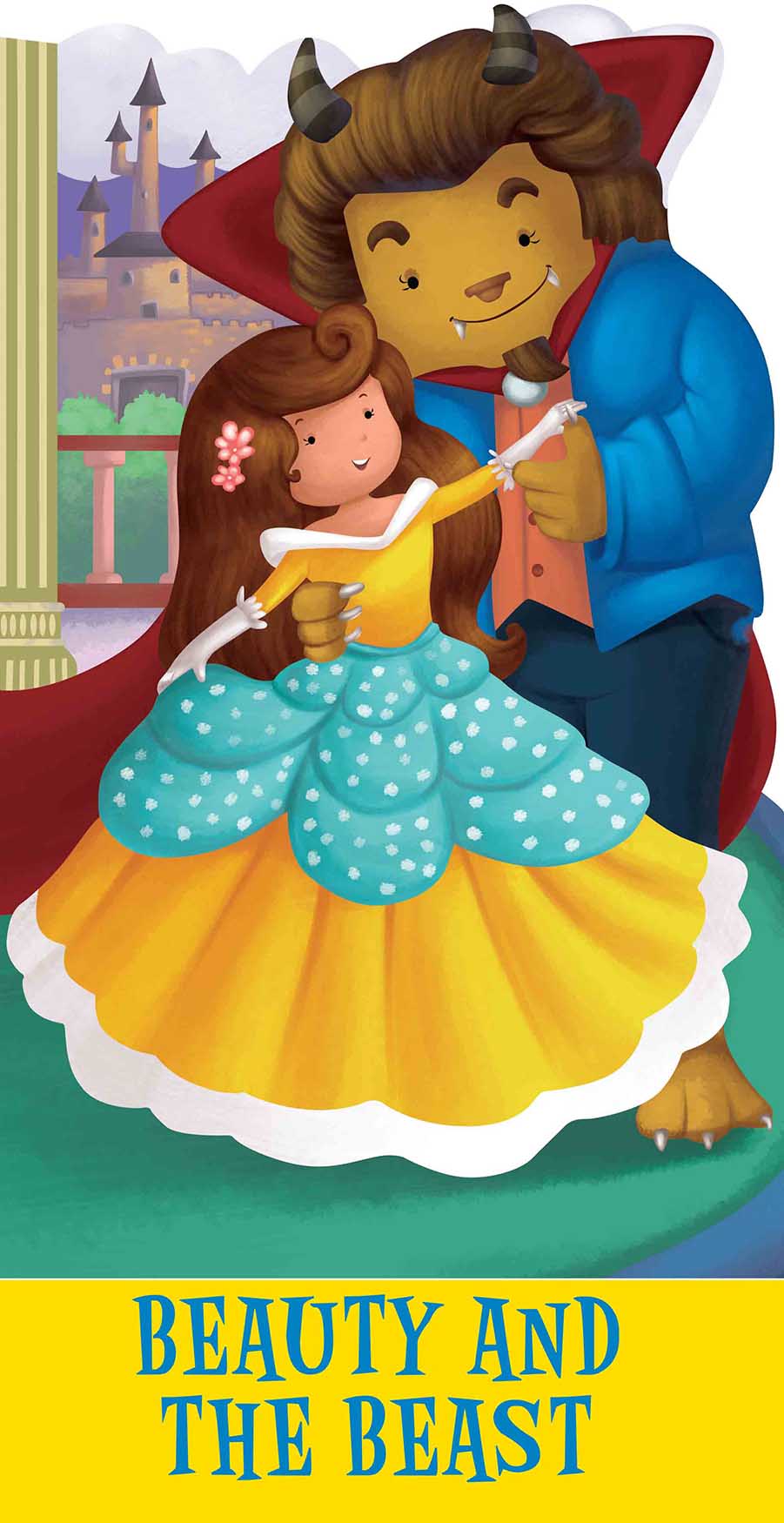 Beauty and The Beast : Cutout Story Book - Om Books | Grocsy