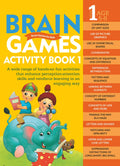 Brain Games for Kids : Brain Games Activity Book Level 1 : Book-1 - Om Books | Grocsy