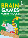 Brain Games for Kids : Brain Games Activity Book Level 1 : Book-5 - Om Books | Grocsy