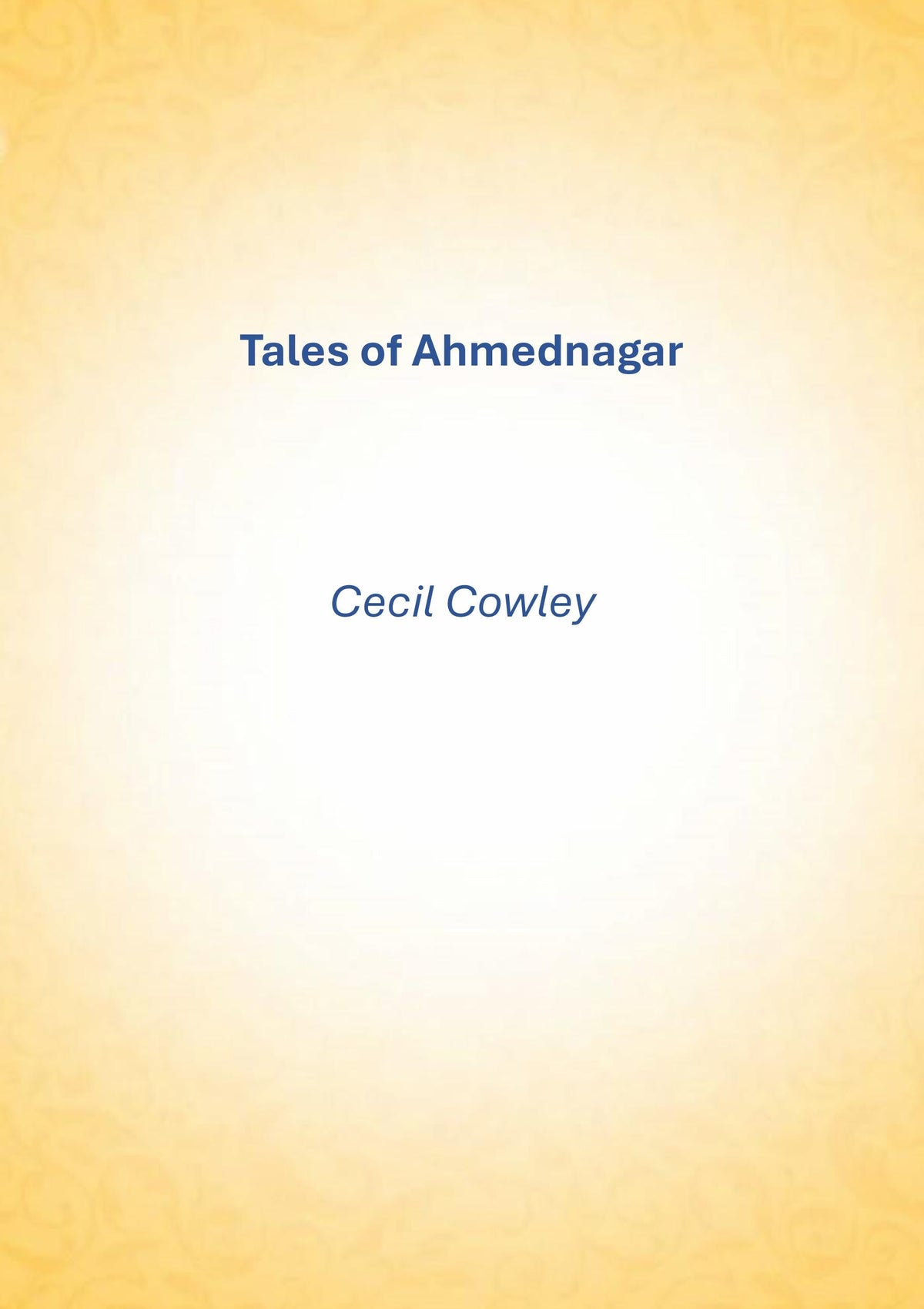 Tales of Ahmednagar - Gyan Books | Grocsy