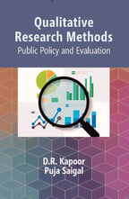 Qualitative Research Methods: Public Policy and Evaluation - Gyan Books | Grocsy