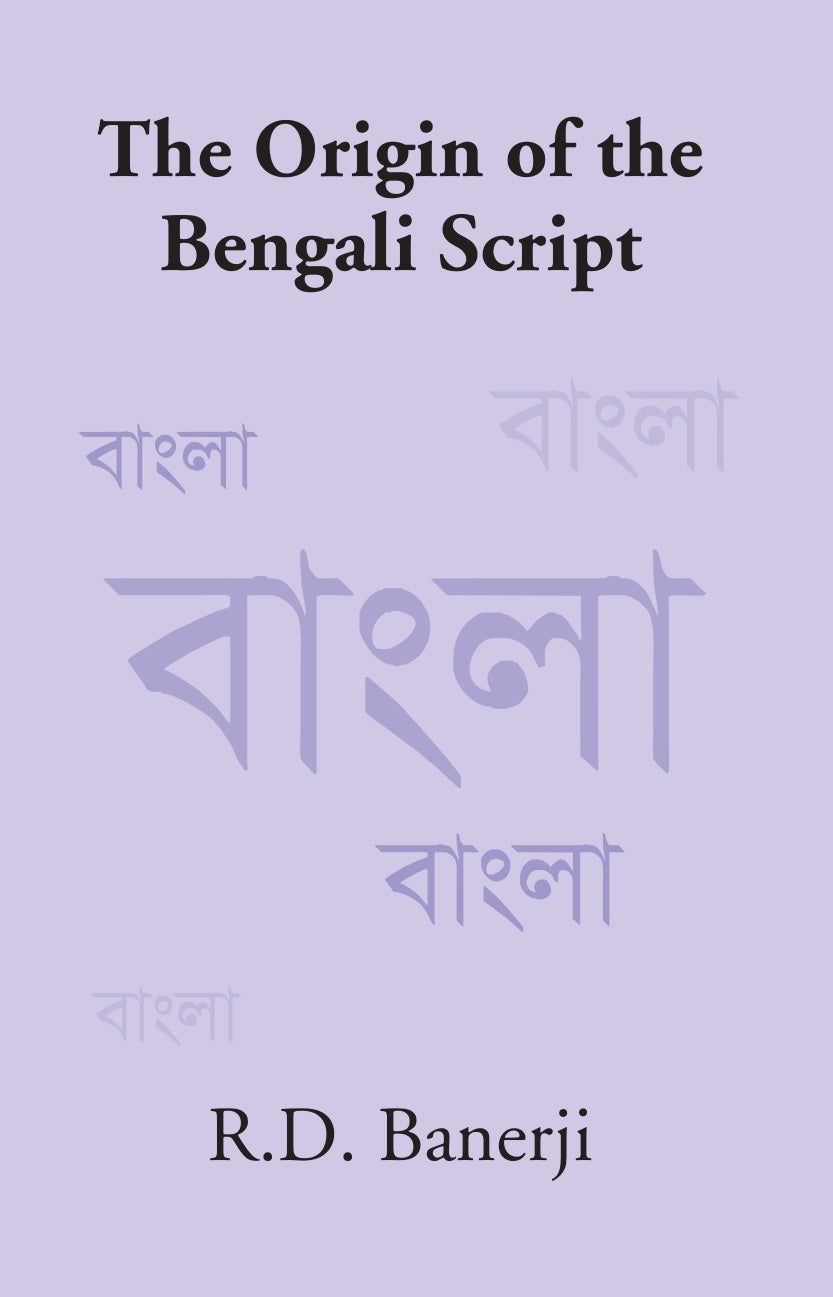 The Origin Of The Bengali Script - Gyan Books | Grocsy