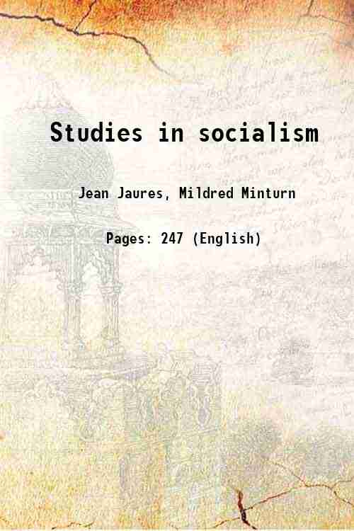 Studies in socialism - Gyan Books | Grocsy