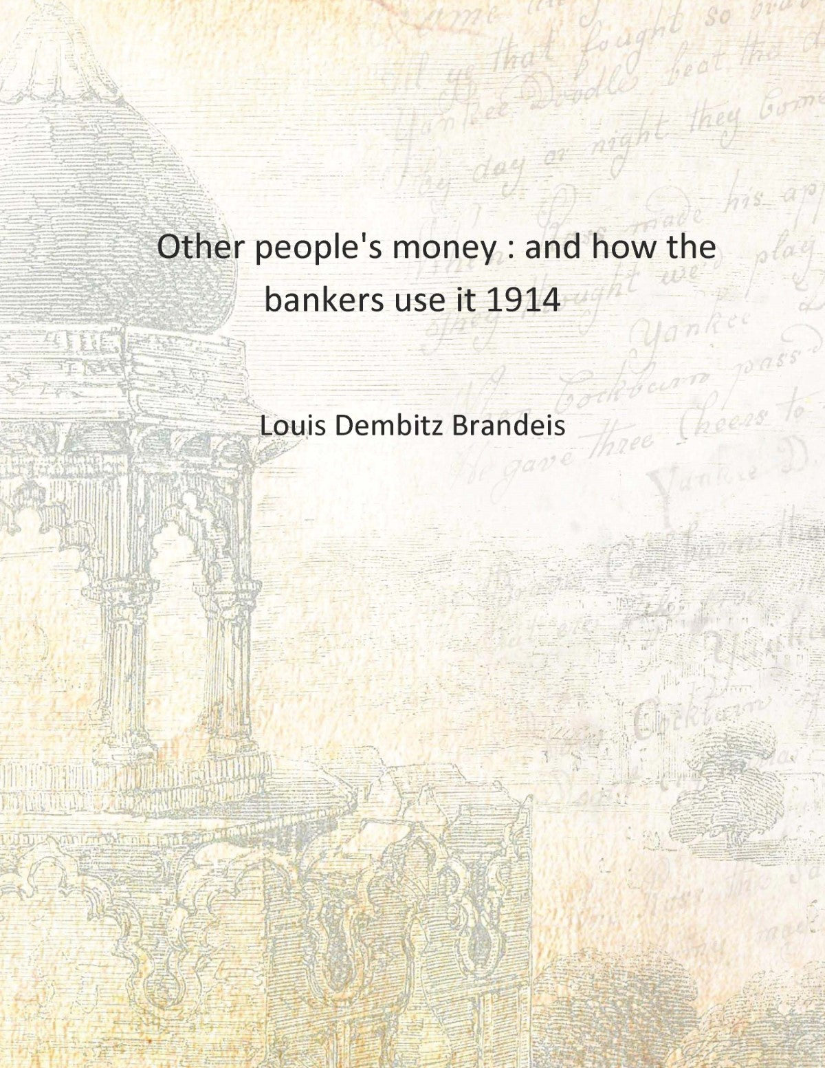 Other people's money : and how the bankers use it - Gyan Books | Grocsy