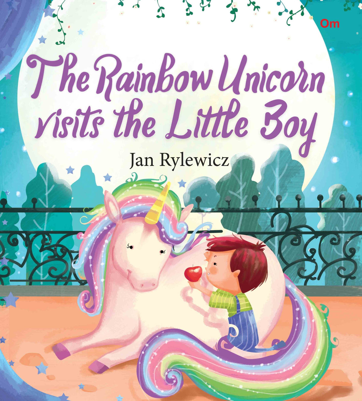 The Rainbow Unicorn Visits the Little Boy : Unicorn Stories - Om Books | Grocsy