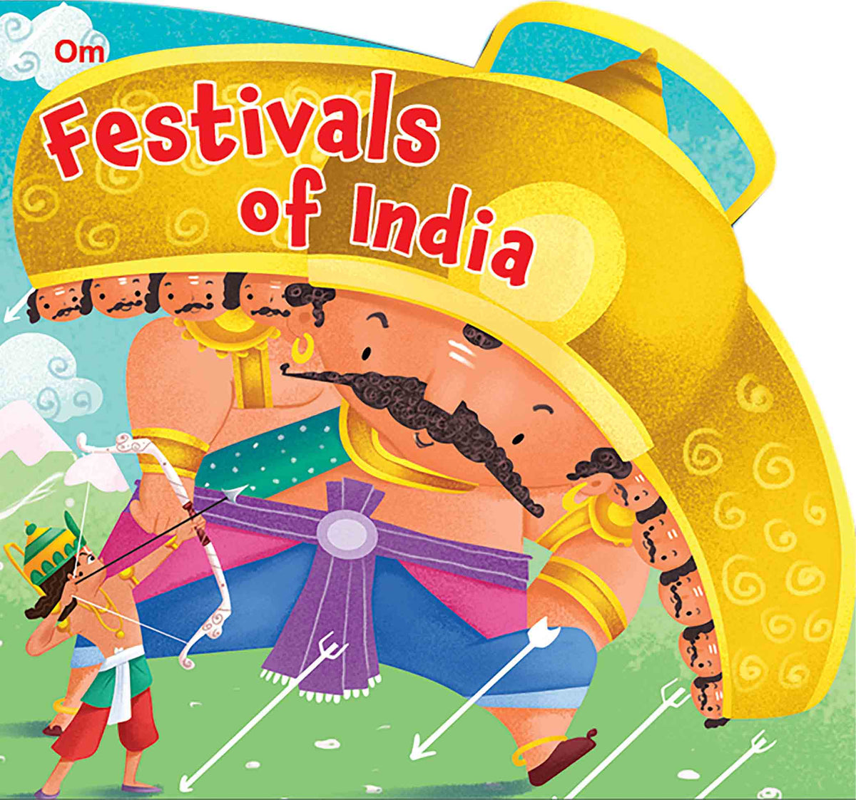 Festivals of India : Cutout Board Book - Om Books | Grocsy